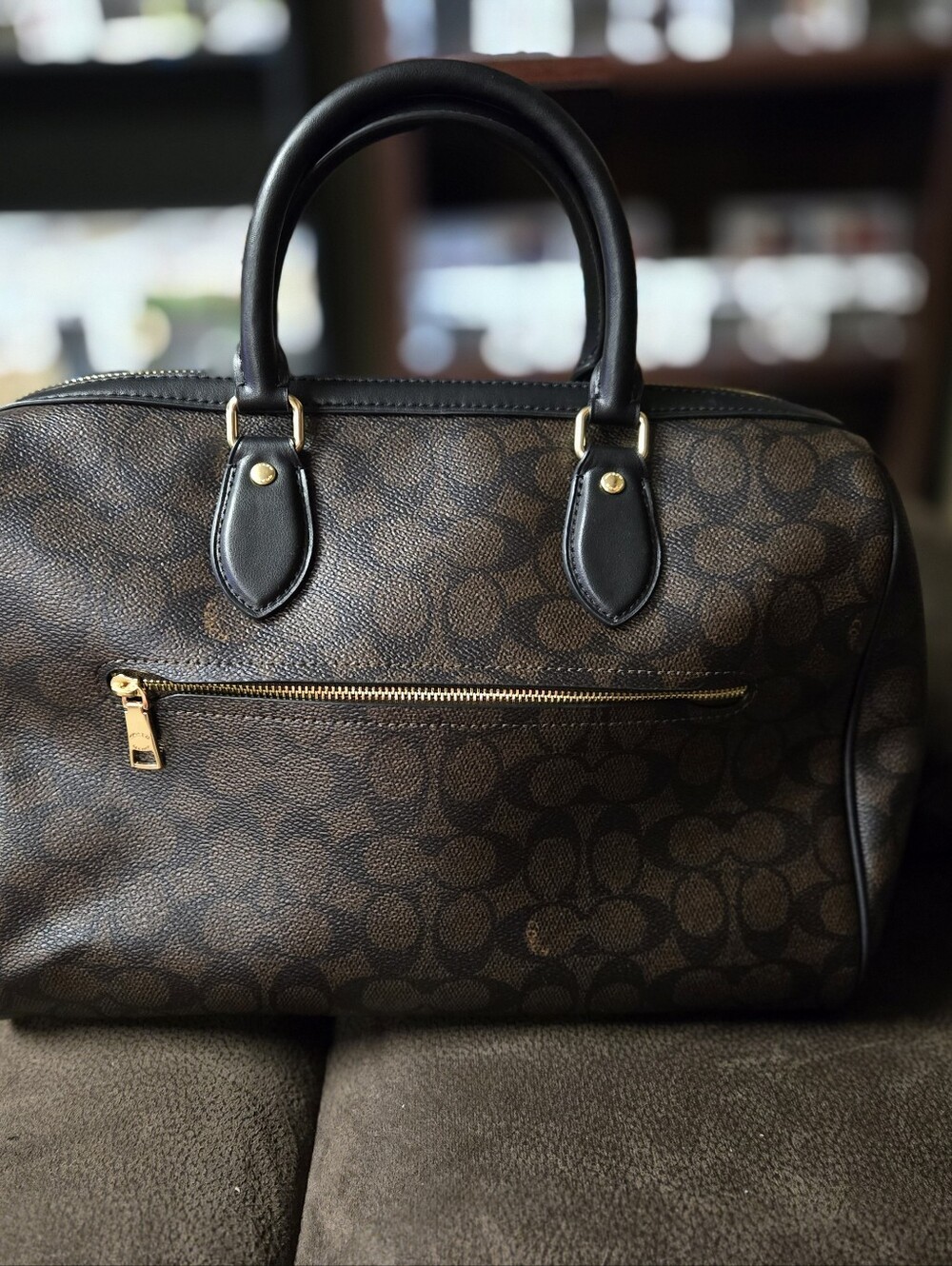 Coach Rowan Large Satchel - Picture 2 of 6